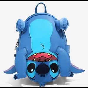 Disney Loungefly Stitch Upside Down Mini Backpack